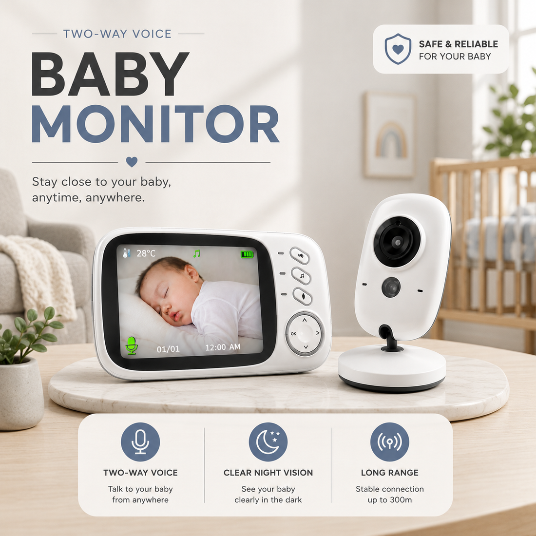 Digital Baby Care Device By Enlin Shop